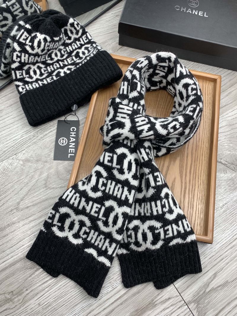 Chanel Caps Scarfs